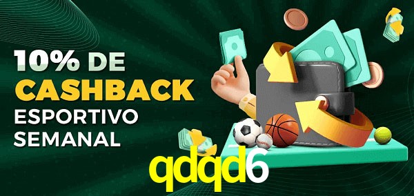 10% de bônus de cashback na qdqd6